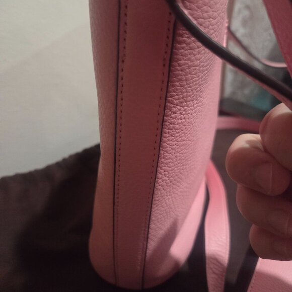 Pink Leather Coach bag and wallet - Picture 7 of 16